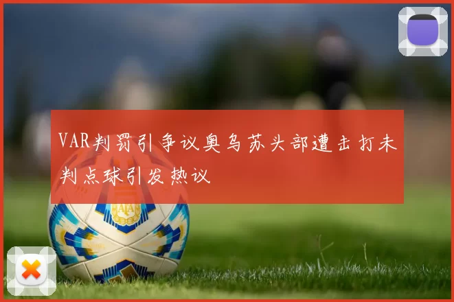 VAR判罚引争议奥乌苏头部遭击打未判点球引发热议